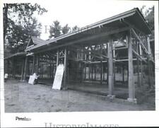 Press Photo Picnic Shelter dedication party, Central Park, Schenectady, NY picture