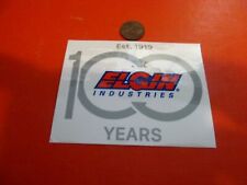 EL 100 YEARS Sticker / Decal  ORIGINAL old stock RACING picture