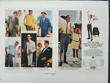 DuPont Dacron Lycra Fabric Everyday Formal Office Clothes 1965 Vintage Print Ad picture