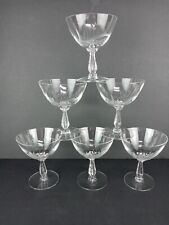 Vintage Fostoria Spray Crystal Champagne tall sherbet picture