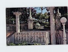 Postcard Roman Sarcophagus Hearst San Simeon State Historical Monument CA USA picture