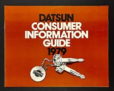 1979 Datsun Cars Consumer Models Trucks Information Guide Vintage Sales Booklet picture