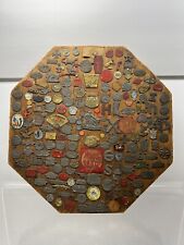 165 + Tobacco Tags On Wood Folk Art picture