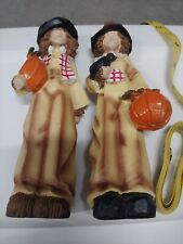 Thanksgiving Faceless Pilgrims Holiday Decor H 8