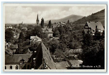 1937 View of Luftkurort Bensheim Hessen Germany Vintage RPPC Photo Postcard picture