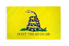 3x5ft YELLOW GADSDEN FLAG USA SELLER 210D NYLON (Don't Tread On Me) picture