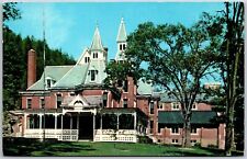 Coudersport Consistory Pennsylvania PA Building & Grounds Trees Postcard picture