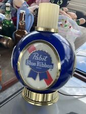 Vintage Pabst Blue Ribbon Sconce Lamp Beer Sign Globe Shaped  picture
