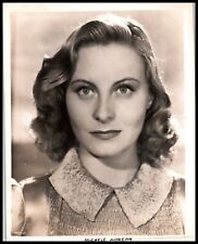 Hollywood Beauty MICHELLE MORGAN STUNNING PORTRAIT CLOSE-UP 1940s ORIG Photo 777 picture