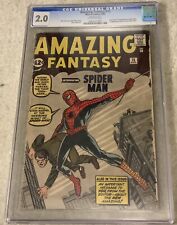 Amazing Fantasy #15 CGC 2.0 Marvel Comics 1962 1st Appearance of Spider-Man picture