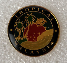 Tropical Malaysia Lapel Travel Hat Pin picture