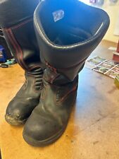 British fire  rescue service  JOLLY firefighter boots SIZE 7 READ CAREFULLY picture