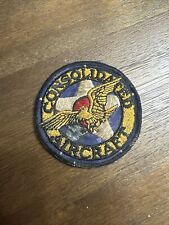 WW2 Era Consolidated Aircraft Factory Shoulder Sleeve Insignia Patch, Rare Used picture