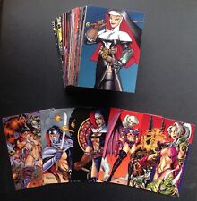 1997 WARRIOR NUN COMPLETE COMIC TRADING CARD SET picture