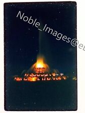 1961 Buckingham Fountain Lit up at Night Chicago Kodachrome 35mm Slide picture