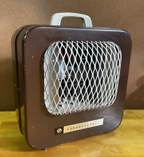 Vintage MCM Superlectric 600 Electric Heater With Work Fan & Heat Runs Great VGC picture