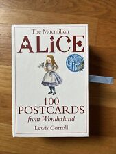 THE MACMILLAN ALICE IN WONDERLAND SET OF 99 POSTCARDS, 150th Anniversary NEW picture