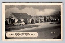 Valley Station KY-Kentucky Shipley's Tourist Court, Advertising Vintage Postcard picture