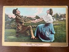 1909 The Army Target Practice - Kissing Sweetheart picture
