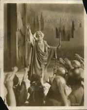 1928 Press Photo Noah played by Paul McAllister in Passion play for Warner Bros picture