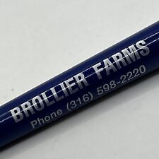 VTG Ballpoint Pen Brollier Farms Moscow Kansas picture