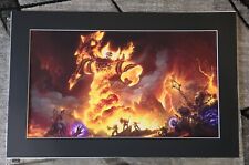 Comic Con SDCC Blizzard 2019 Ragnaros World of Warcraft Print  picture