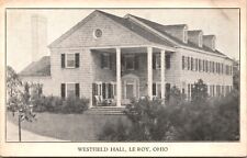 Postcard Westfield Hall in Leroy, Ohio picture