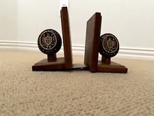 home decor bookends vintage Texas A&M picture