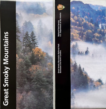 New GREAT SMOKY MOUNTAINS   NATIONAL PARK SERVICE UNIGRID BROCHURE Map  GPO 2021 picture