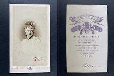 Pierre Petit, Paris, Julia Hisson Vintage CDV Albumen Print. picture