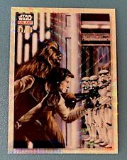 2023 Topps Star Wars Chrome Galaxy #46 Sneaking Around Danger Wave Refractor /99 picture