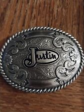 Justin Silver Belt Buckle picture
