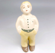 Ceramic Arts Studio Jim Figurine Boy Hand Painted Ceramic Madison WI USA Vintage picture