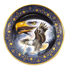 Franklin Mint Royal Doulton Collector Plate Bald Eagle Stunning AMERICA U.S.A. picture