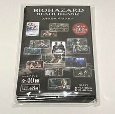BIOHAZARD Resident Evil Death Island sticker All 40 types Complete set Japan New picture