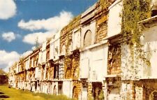 Vaults of Old St. Louis Cemetery New Orleans Louisiana Chrome Postcard picture