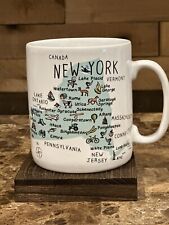 222 FIFTH My Place NEW YORK STATE Jumbo Coffee Tea Mug Cup 28 Oz picture