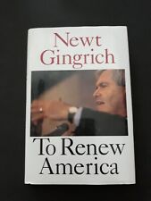 Newt Gingrich (Politician) Signed 