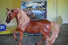Breyer #1255 My Friend Flicka Chestnut incl. Box, book necklace *Displayed Only picture
