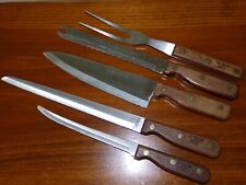 5 - Chef's Professional Quality Knives BARCLAY FORGE Hollow Ground Stainless picture