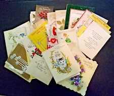 Vintage Box Full of Old Greeting Cards 1950s/1960s - Personalized Messages picture