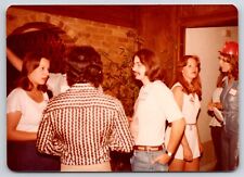 Photograph 70's Party Vintage Found Photo Picture Family Memories picture
