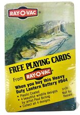 Ray O Vac Battery Fish Vtg 1983 Promo Deck Playing Cards Sealed New Paul Birling picture