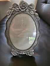 VTG THE WESTON GALLERY Picture Oval Brass Frame Metal 5