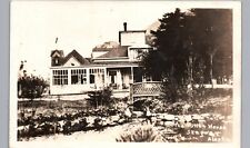 SKAGWAY ALASKA PULLEN HOUSE HOTEL 1920s real photo postcard rppc ak antique picture