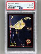 1994 Ultra Figus #7 Slash Intl Rock Cards Collection Guns N Roses PSA 6 Pop 2 (M picture