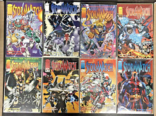 Vintage 1990's Retro Storm Watch Comic Book Lot of 8 Image Comics picture