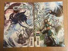 AERO 1 — A COVER AND 1:50 JAY ANACLETO VARIANT — SUPER RARE AGENTS OF ATLAS NM+ picture