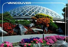 Queen Elizabeth Park Vancouver, British Columbia Postcard With Flowers picture