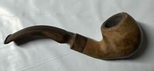 Vintage Long Wooden Estate Tobacco Smoking Pipe - Lord Etching picture